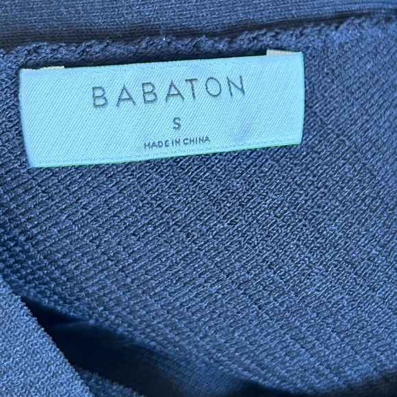 Aritiza Babaton Black Ribbed Sculpt Knit Criss Cross Halter Midi Dress Sz S - Picture 13 of 16